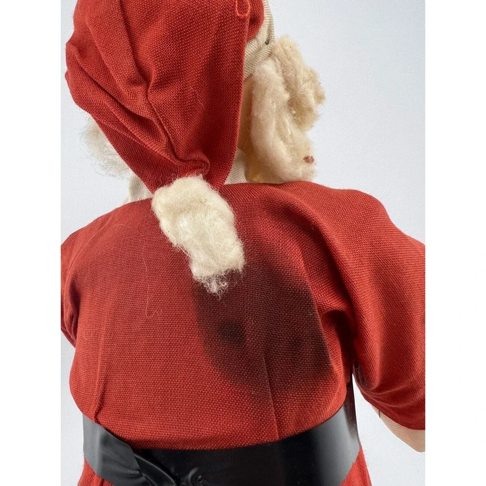 Vintage Home Decorative Christmas Standing Plastic Santa Claus Figure‎ - 12